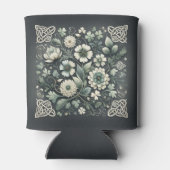 Rafraîchisseur Pour Canette Whispered Clover Knotwork Garden (Dos)