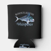 Rafraîchisseur Pour Canette Whisperer de rôti de poisson foncé (Dos)
