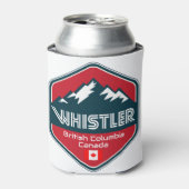 Rafraîchisseur Pour Canette Whistler British Columbia Canada Design (Can devant)