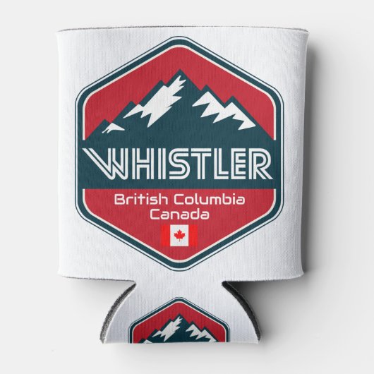 Rafraîchisseur Pour Canette Whistler British Columbia Canada Design (Devant)