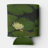 Rafraîchisseur Pour Canette White Waterlily I Peaceful (Dos)