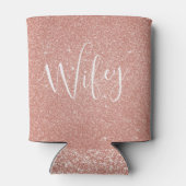 Rafraîchisseur Pour Canette Wifey Parties scintillant rose Lune de miel peut r (Dos)