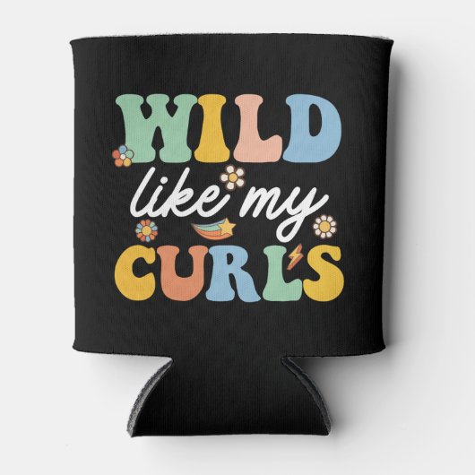 Rafraîchisseur Pour Canette Wild Comme Mes Curls Curly Haired Super (Devant)