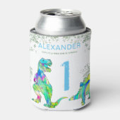 Rafraîchisseur Pour Canette Wild One Dinosaur 1er anniversaire (Can devant)