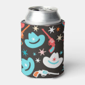 Rafraîchisseur Pour Canette Wild West, Revolvers Cowboy Motif. (Can devant)