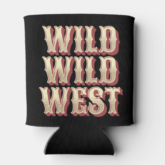 Rafraîchisseur Pour Canette Wild Wild West (Dos)
