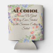 Rafraîchisseur Pour Canette Wildflower Wedding Huggie (Dos)