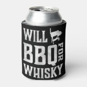 Rafraîchisseur Pour Canette Will BBBQ pour Whisky - Funky Offset Grillmaster (Can devant)