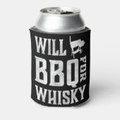 Rafraîchisseur Pour Canette Will BBBQ pour Whisky - Funky Offset Grillmaster (Can Dos)