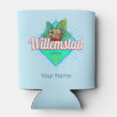 Rafraîchisseur Pour Canette Willemstad Curacao Vacances Caraïbes Vintages (Dos)