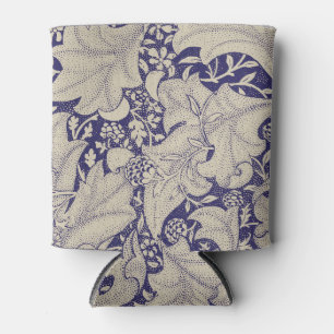 Rafraîchisseur Pour Canette William Morris Wallflower bleu damas floral