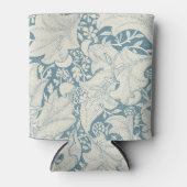 Rafraîchisseur Pour Canette William Morris Wallflower bleu damas floral (Devant)
