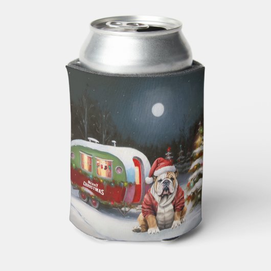 Rafraîchisseur Pour Canette Winter Bulldog Caravan Christmas Adventure (Can Dos)