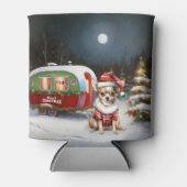 Rafraîchisseur Pour Canette Winter Chihuahua Caravan Christmas Adventure (Devant)