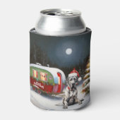 Rafraîchisseur Pour Canette Winter Great Dane Caravan Christmas Adventure (Can devant)