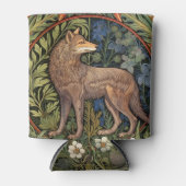 Rafraîchisseur Pour Canette Wolf dans la forêt Art nouveau (Devant)