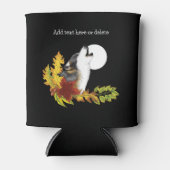 Rafraîchisseur Pour Canette Wolf Howling Moon (Devant)