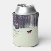 Rafraîchisseur Pour Canette Wonderland d'hiver : Forêt de pins neigeux (Can devant)