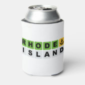 Rafraîchisseur Pour Canette Wordle de Rhode Island (Can Dos)