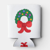 Rafraîchisseur Pour Canette Wreath de Noël (Dos)