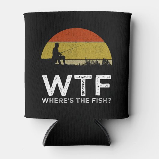 Rafraîchisseur Pour Canette WTF - Où est le poisson ? (Devant)