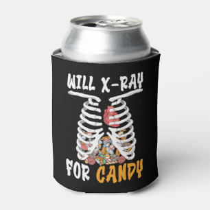 Rafraîchisseur Pour Canette Xray Candy Halloween Skeleton Radiologie