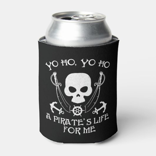 Rafraîchisseur Pour Canette Yo Ho Yo Ho A Pirate's Life For Me (Can devant)