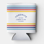Rafraîchisseur Pour Canette Yosemite Cabine Club Custom Crest Park Stripe (Devant)