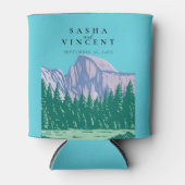 Rafraîchisseur Pour Canette Yosemite Parc National Mariage Rétro (Devant)