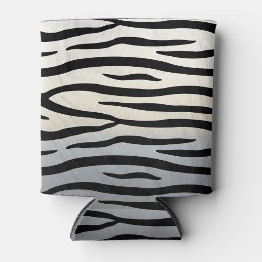 Rafraîchisseur Pour Canette Zebra Stripes Exotic Poster de animal (Devant)