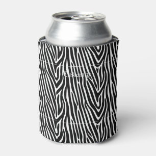 Rafraîchisseur Pour Canette Zebra Stripes Motif Thunder_Cove