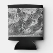 Rafraîchisseur Pour Canette Zebras running (Dos)