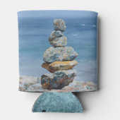 Rafraîchisseur Pour Canette Zen Balancing Rocks Sérénité Style Can Cooler (Dos)
