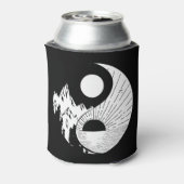 Rafraîchisseur Pour Canette Zen Yin Yang noir blanc (Can Dos)