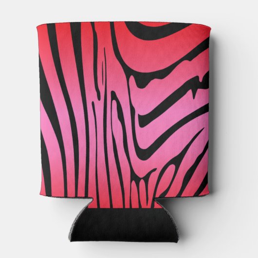 Rafraîchisseur Pour Canette Zesty Zebra Red (Dos)