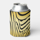 Rafraîchisseur Pour Canette Zesty Zebra Yellow (Can devant)