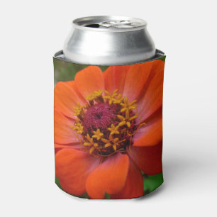 Rafraîchisseur Pour Canette Zinnia Orange Fleur Sauvage Floral Nature