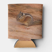 Rafraîchisseur Pour Canette Zion Chipmunk sur Red Rocks (Devant)