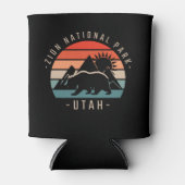 Rafraîchisseur Pour Canette Zion National Park Retro (Devant)