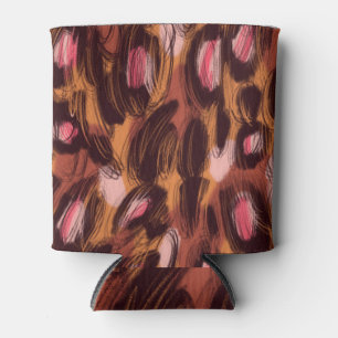 Rafraîchisseur Pour Canette Zones léopard Motif animal africain