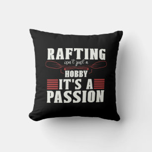 Raften is niet alleen een hobby kajak peddelen kussen