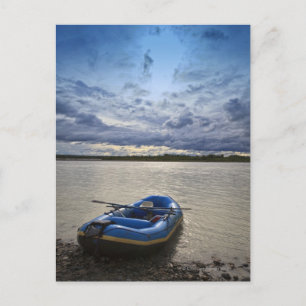 Rafting on Talkeetna River, Alaska Briefkaart