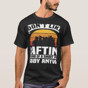 Rafting Paddling Retro Whitewater Rubber R T-shirt