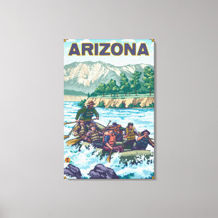 RaftingArizona Canvas Afdruk