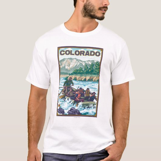 RaftingColorado T-shirt (Voorkant)