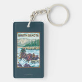 RaftingSouth Dakota Sleutelhanger (achterkant)