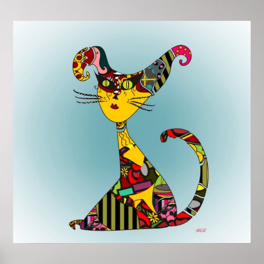 Rag Cat Poster (Voorkant)