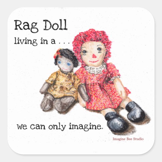 Rag Doll wonen, Stickers (Voorkant)
