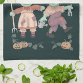 Rag Doll Zombies - Serviette de cuisine Joyeux Hal (Plié)