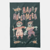 Rag Doll Zombies - Serviette de cuisine Joyeux Hal (Vertical)